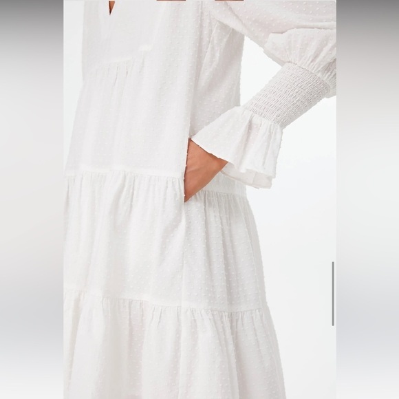 NWT Tuckernuck Pomander Place White Swiss Dot Kenzo Dress - Picture 5 of 12